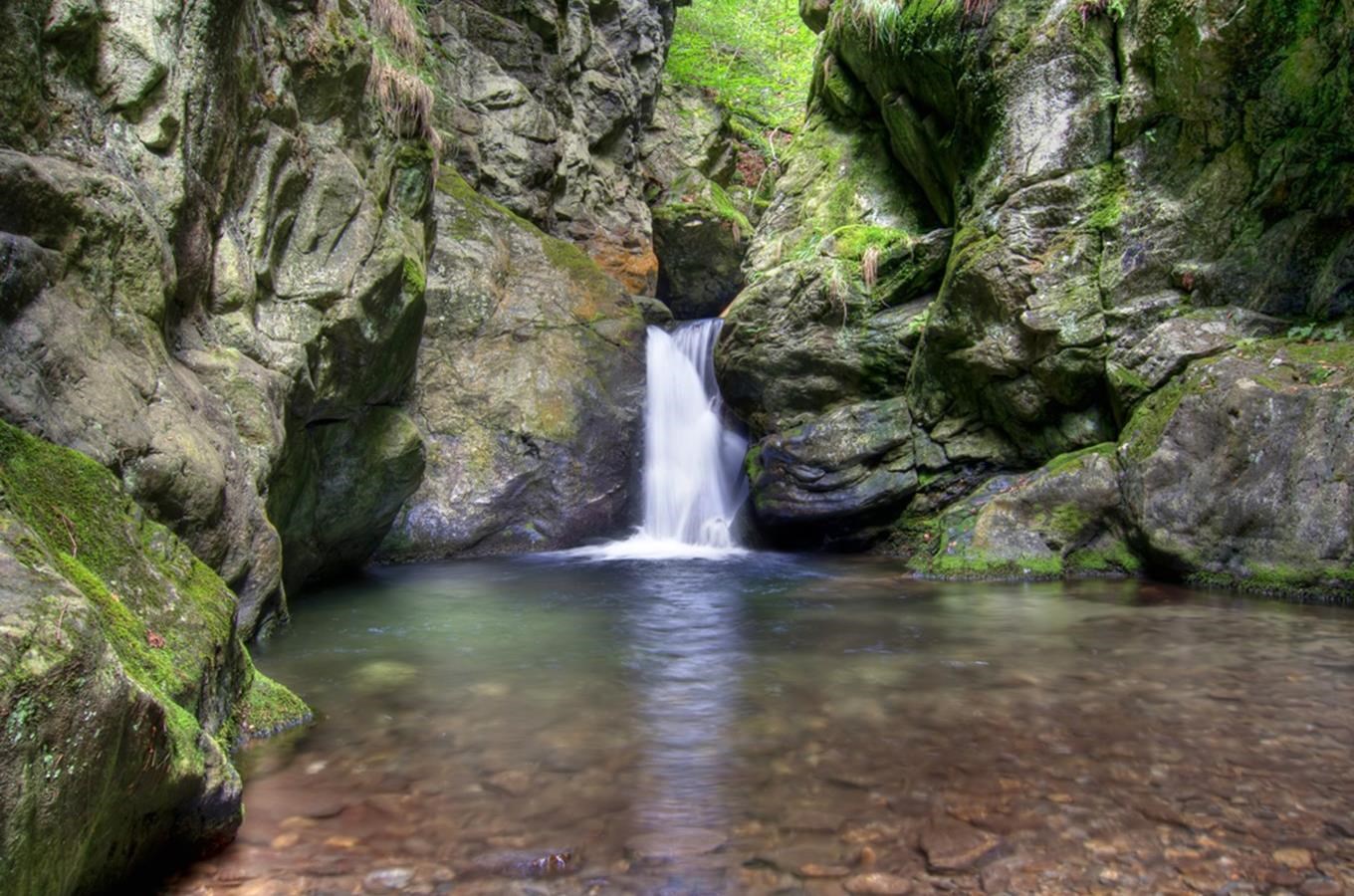 vodopády Stříbrného potoka