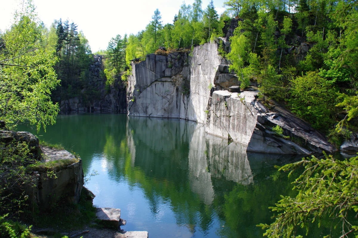 zatopený lom Vycpálek